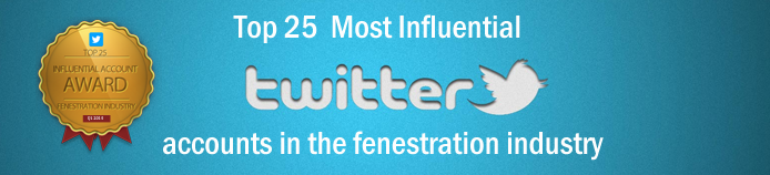 The Most Influential Twitter Accounts in the Double Glazing Industry